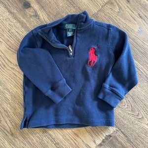 POLO BY RALPH LAUREN Boys Navy Sweater